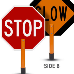 Stop/Slow Paddles